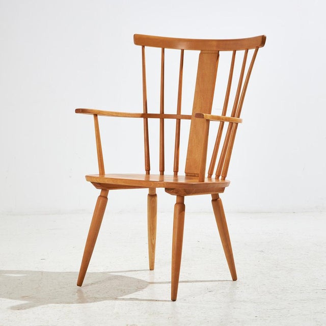 Beech Altheim Armchair by Franz Schuster for Wiesner Hager, 1950s For Sale - Image 3 of 16