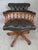 1980s Vintage Chesterfield Chair in Green Leather, 1980s For Sale - Image 5 of 17