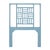 Finn Headboard Twin - Pool Blue For Sale In West Palm - Image 6 of 6