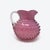 Antique Victorian Hobbs Brockunier Cranberry Glass Hobnail Pitcher - 7" For Sale In Houston - Image 6 of 8