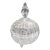 Late 20th Century Crystal Dish With Lid For Sale
