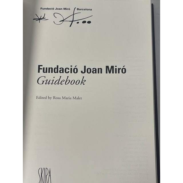 Joan Miró Findacion Joan Miro Guide Book For Sale - Image 4 of 5