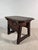 Spanish Castilian Carved Wood Side Table with Iron Hardware, Early 20th Century For Sale - Image 13 of 14