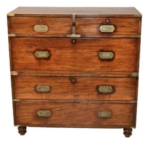19th Century English Campaign Chest