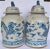 Contemporary Chinoiserie Blue and White Dancing Dragon Ginger Jars - a Pair For Sale - Image 9 of 10