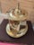 Antique Brass Lidded and Footed Box- Brass Container For Sale - Image 6 of 8