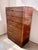 A rare West German men's chest of drawers from the 1960s, combining expressive mid-century design with thoughtful...