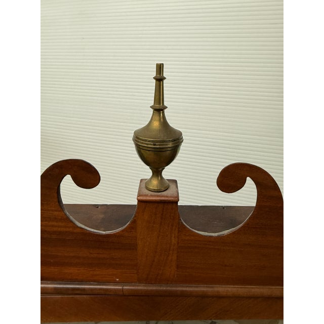 Brass Seth Thomas Pillar & Scroll Shelf Clock, 19th Century For Sale - Image 8 of 12