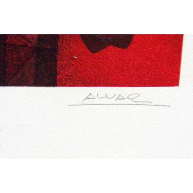 "Still Life" Unframed by Sunol Alvar Original Limited Edition Lithograph W/ Embossing on Paper Paper Size: 23" x 16" Image...