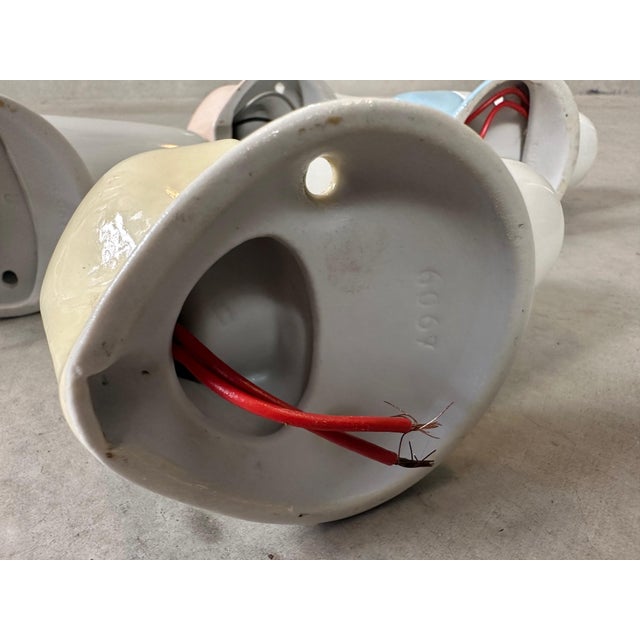 Wall Lamps in Pastel Colors by Wilhelm Wagenfeld, Set of 4 For Sale - Image 17 of 18