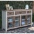 Sahara Solid Wood Rustic Console Table For Sale - Image 4 of 6