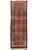 Textile Antique Camel Hair Runnr with Coral Pinks, Watermelon, Rust Rug 3.2 x 9.5 For Sale - Image 7 of 10
