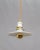 2010s Contemporary Hanging Rope Light With Milk Glass Shade For Sale - Image 5 of 5