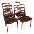 1960s G-Plan Danish Modern Afromosia Teak Set of 4 For Sale
