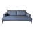 Spear sofa from design legend Holly Hunt. Tight seat and two loose back cushions. Upholstered in a high-performance fabric...
