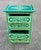 Hand‑Painted Moroccan Nightstand / Green Zoua9 Woodwork For Sale - Image 4 of 7