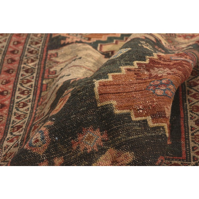 Late 19th Century Persian Malayer Rug, 04'11 X 09'07 For Sale In Dallas - Image 6 of 9