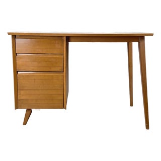Mid-Century Modern Student Desk Attributed to Baumritter For Sale