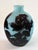 Blue Vase with Hydrangeas by André Delatte, 1920s For Sale - Image 8 of 8