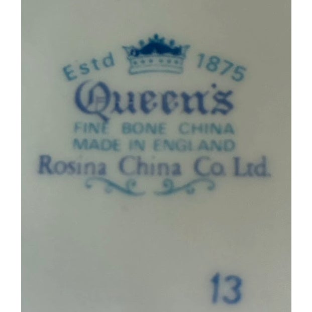 Mid 20th Century Vintage Queens Butterfly Fine Bone China Dish For Sale - Image 5 of 5