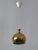 Gold Brass Pendant Lamp Löken by Helge Zimdal for Falkenbergs, Sweden, 1960s For Sale - Image 8 of 18
