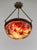 Art Deco Galle French Art Deco Cameo Pine Cone Bowl Pendant Light 1920s For Sale - Image 3 of 15
