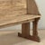 Camel 19th Century Gothic Revival Stripped Oak & Fruitwood Deacon’s Bench For Sale - Image 8 of 18