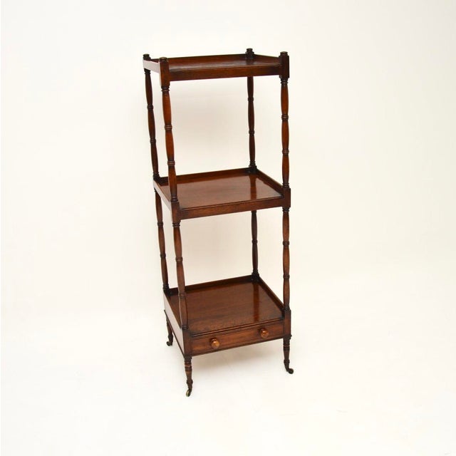 Antique Georgian Whatnot Stand, 1810s For Sale - Image 11 of 11