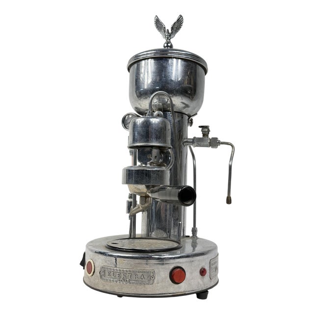 Chrome Coffee Machine from Elektra, 1990s For Sale