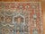 Textile Antique Persian Heriz Decorative Rug - 9' x 11'8" For Sale - Image 7 of 10