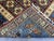 Pictorial Sultani Wool Rug With Horse Border, Blue and Cream, 4'11" X 6'7" For Sale - Image 15 of 15