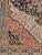 Antique Persian Farahan Sarouk Rug, Handwoven Floral Pattern, Ivory & Brick Red, 5’ X 7’ For Sale - Image 10 of 12