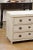 Wood 1860s Swedish Gustavian Style Painted Wood Three-Drawer Chest with Carved Motifs For Sale - Image 7 of 13