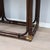 Rattan and Oak Convertible Console Dining Table from McGuire, 1970s For Sale - Image 12 of 16