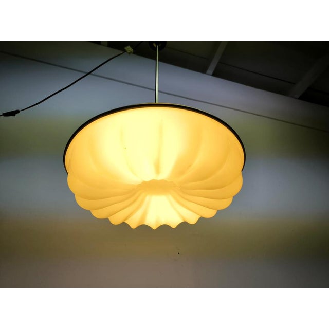 Mid-Century Modern Vintage Suspension Lamp, 1950s For Sale - Image 3 of 13