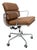 Eames for Herman Miller Aluminum Group Soft Pad Management Chair - Brown Leather For Sale