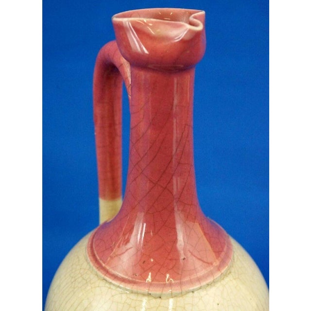 Ceramic 19th Century Art Nouveau Majolica Ceramic Jugs attributed to Sarreguemines or Lunéville, France, Set of 3 For Sale - Image 7 of 18
