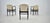 3-Dining Chairs attributed to Antonín Šuman, 1960s, Set of 3 For Sale - Image 3 of 14