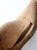 Brown Antique Wooden Shoe Form For Sale - Image 8 of 10