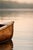 Contemporary Wooden Canoe Reflection, Minimalist Lake Art Print, 24″ × 36″ For Sale - Image 3 of 8
