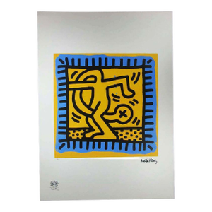 Keith Haring, Figurative Composition, 1990s, Limited Edition Lithograph