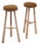 Vintage French Stools by Audoux Minet For Sale