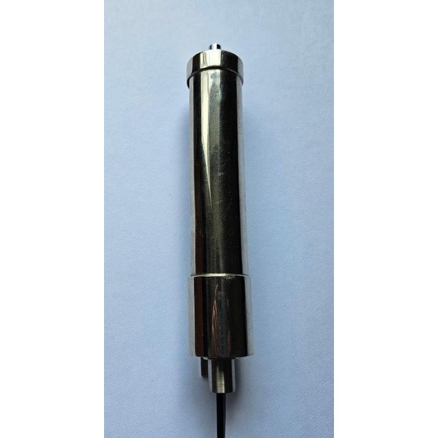 Art Deco Bauhaus Chrome Wall Lamp, Germany, 1940s For Sale - Image 10 of 12