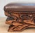 Wood Vintage Witco Tiki Carved Wood Bench For Sale - Image 7 of 11