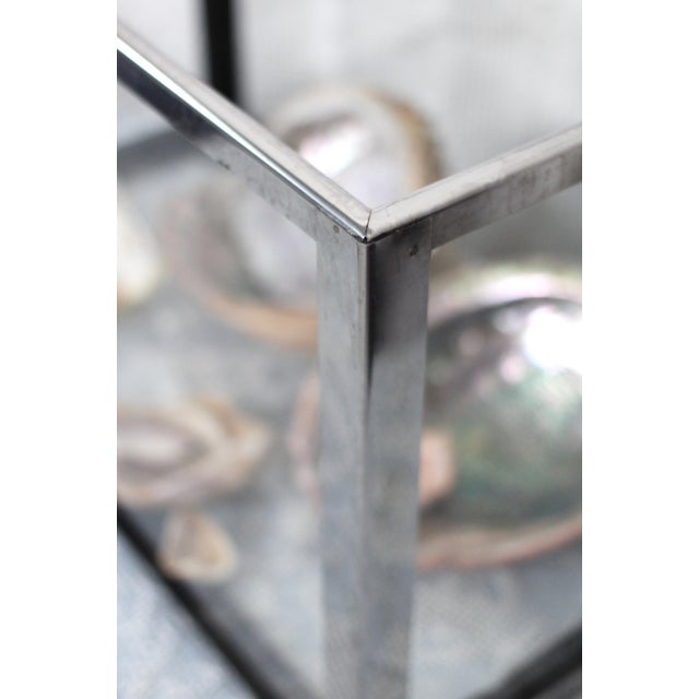 Rare Chrome Vintage Aquarium - Fish Tank - Terrarium For Sale - Image 6 of 12