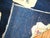 Early 20th Century Midnight Blue Chinese Folk Art Throw Rug - 2'3" x 4'4" For Sale In New York - Image 6 of 6