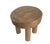 1980s African Vintage Carved Wood Milk Stool Hehe Gogo People Tanzania 12" H For Sale - Image 5 of 7