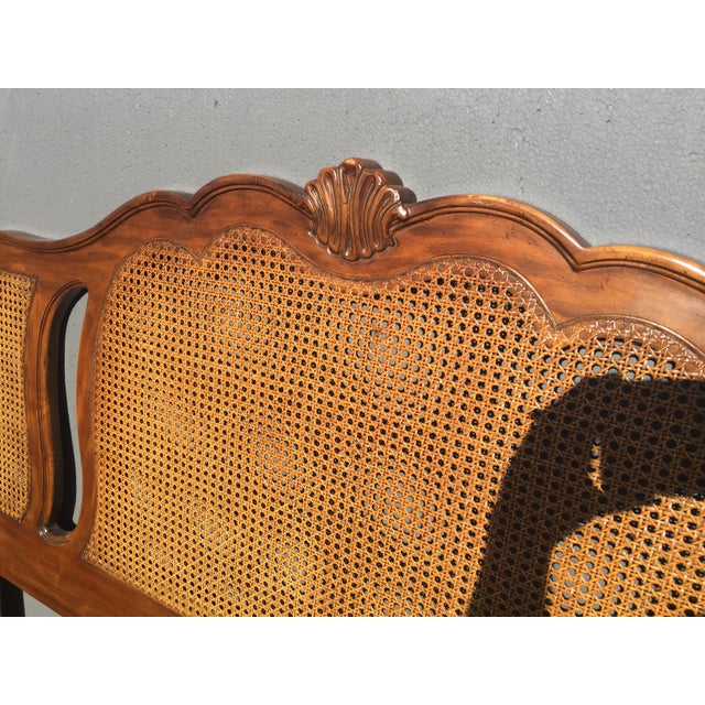 Vintage Drexel Heritage Caned French Country Cane Headboard Chairish