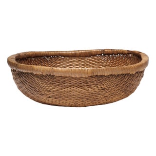 Chinese Provincial Grain Basket, C. 1950 For Sale