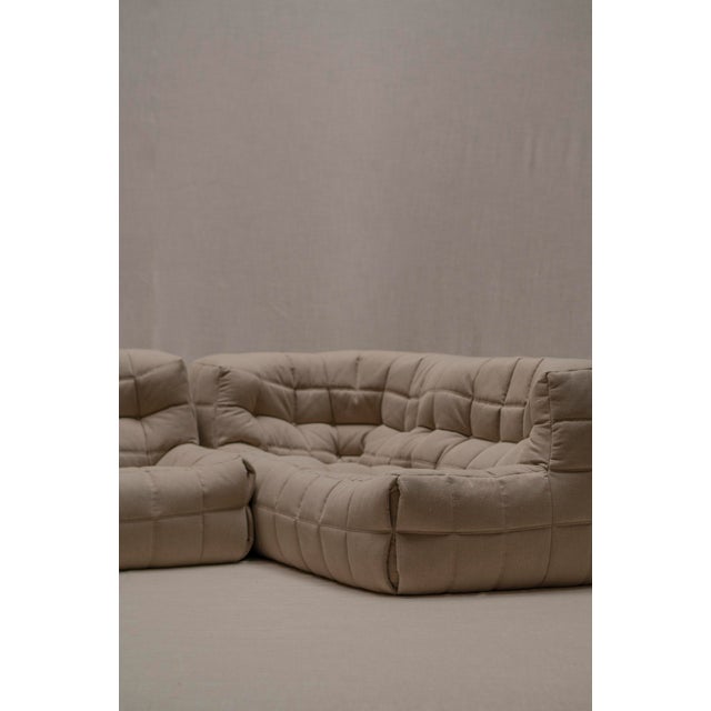 1970s Large Kashima Corner Set by Michel Ducaroy for Ligne Roset, 1970s, Set of 2 For Sale - Image 5 of 18